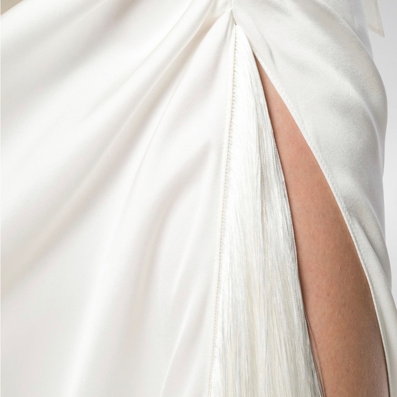 couture magda butrym silk Alba skirt NWT. Bridal festivities or party glam. - Picture 4 of 9